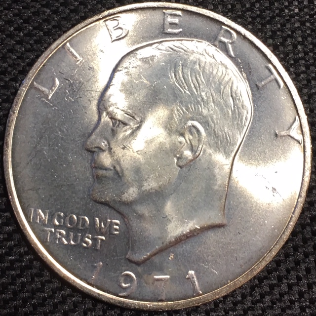 1971-S-Ike-Silver-Clad-Dollar--Help-With-Grade.