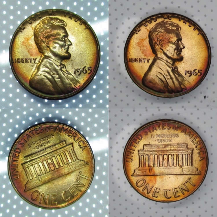 Comparison-Of-Coin-In-Different-Lighting