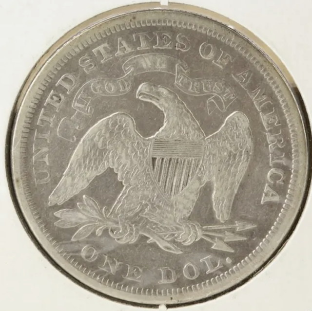 1872-Seated-Dollar--Real-Or-Fake?