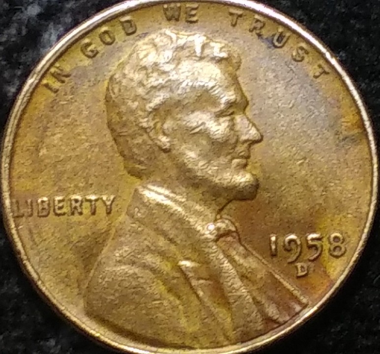 1958-D-LWC/Brass?-Foreign-Planchet?