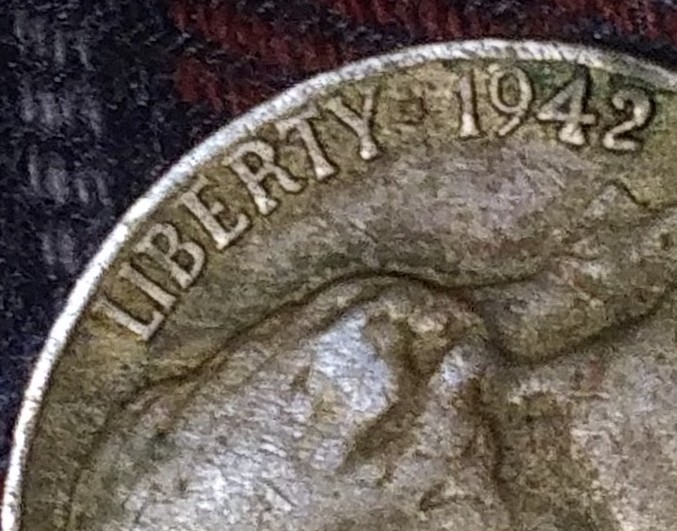 1942-Jefferson-Nickel-/-Damage?