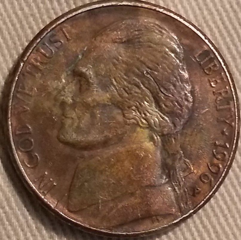 1996-P-Jefferson-Nickel/Acid-Washed?