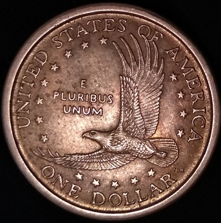 2000-P-Sacagawea-Dollar/Off-Color