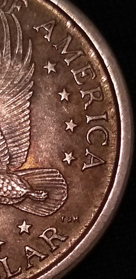 2000-P-Sacagawea-Dollar/Off-Color