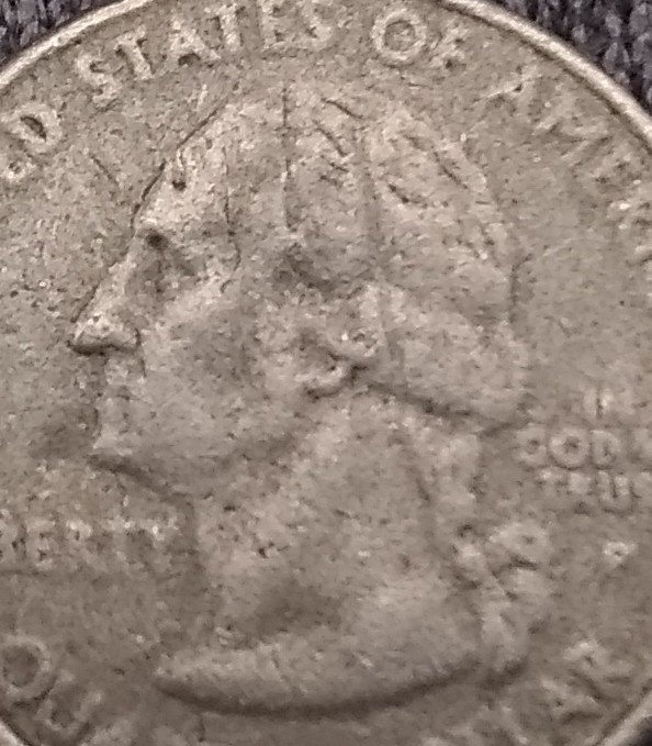 2008-P-Washington-Quarter/Melted-Appearance