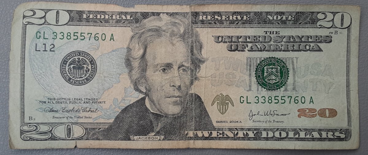 2004-A-$20-Bill/From-Change
