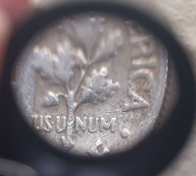 1957-Graded-Roosevelt-Dime-2/3