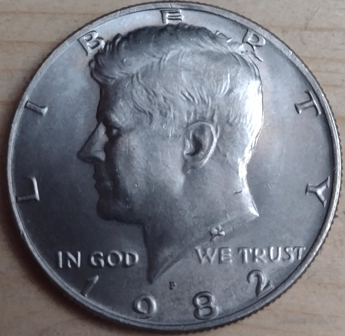 1982-P-Kennedy-Half-Dollar-No-FG!