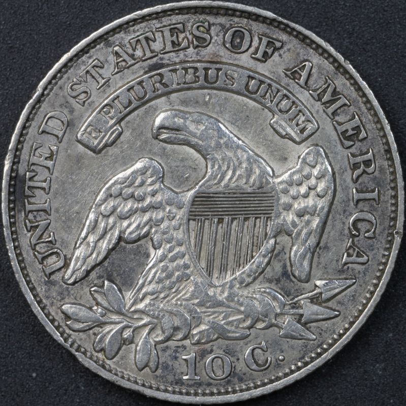 1829-Bust-Dime-Up-For-Grading