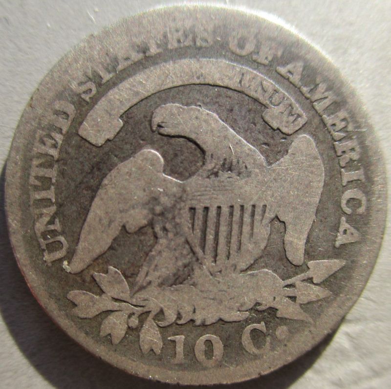 1823-Capped-Bust-Dime-Thought-On-Grade