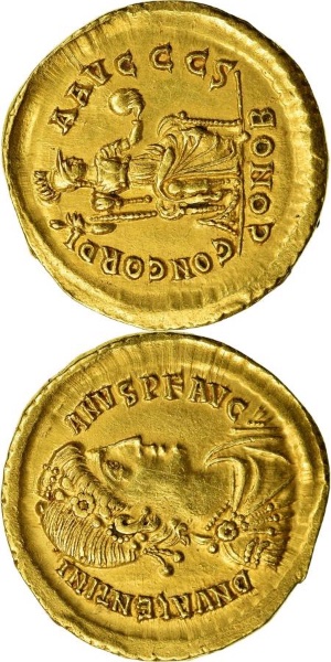 Why-Do-The-Edges-Of-This-Roman-Gold-Coin-Appear-To-Be-Stretched?