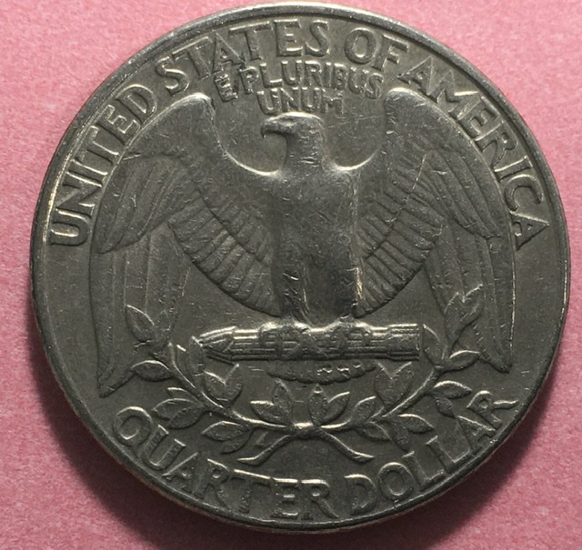 1989-D-Quarter,-Extra-Tuft-Hair-On-Head?-MD?-RPM?-Badly-Worn,-Pareidolia?