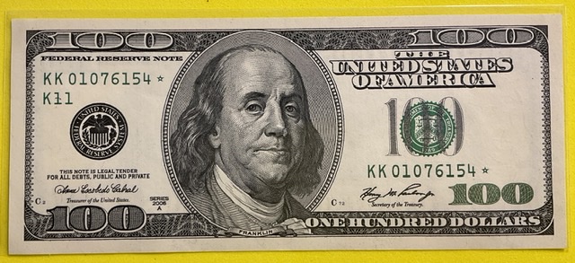 Series-2006-A-$100-Star-Note-Error?,-Should-I-Have-Graded-Or-Spend-It?