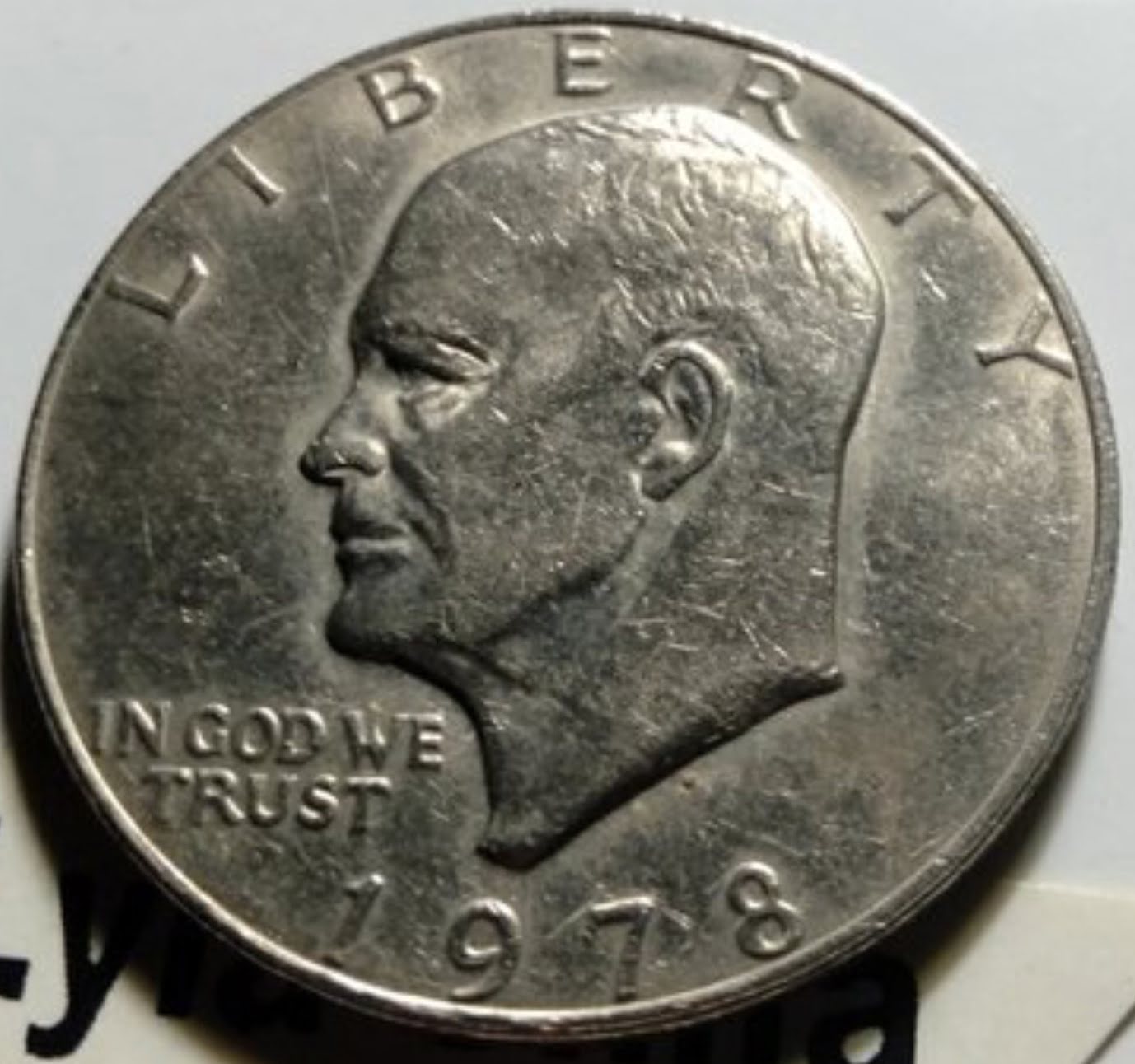 Need-Help-For-1978-Ike-Eisenhower-With-Some-Mark-Obverse-And-Reverse