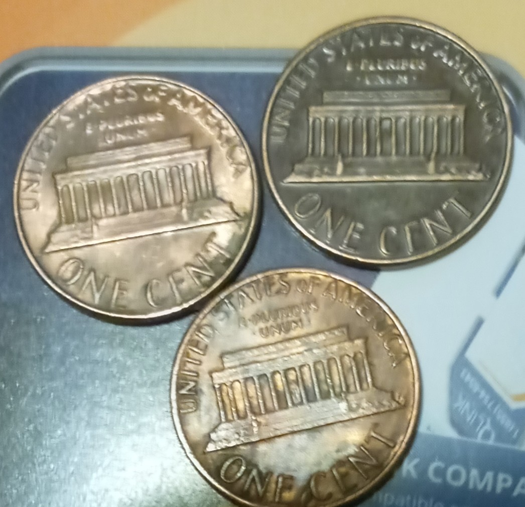 1982-Pennies-3-Different-Types