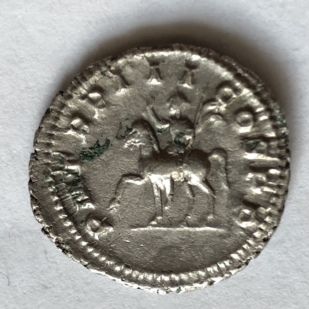 Gordian-III-Silver-Denarius-W/-Horse-238-244-Ad