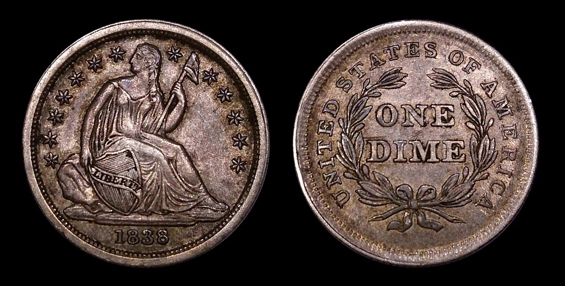 1838-Dime-After-Restoration
