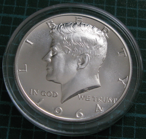 Is-This-A-Cameo-1964-Kennedy-Proof-Half-Dollar?