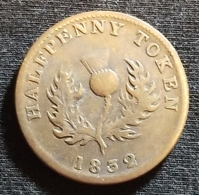 1832-Half-Penny-Token