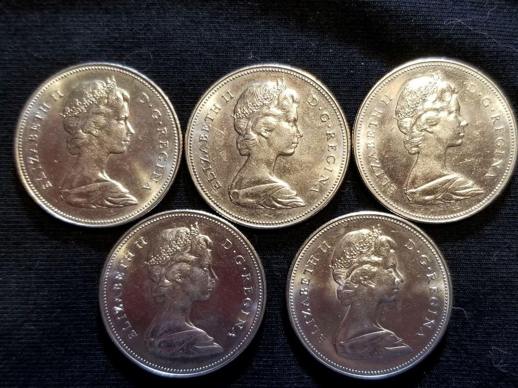1969-Fifty-Cent-Coins
