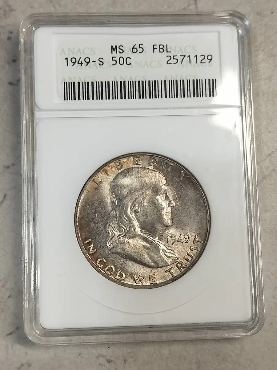 1949-S-Franklin-Half-MS-65-FBL-Soapbox-Opinion