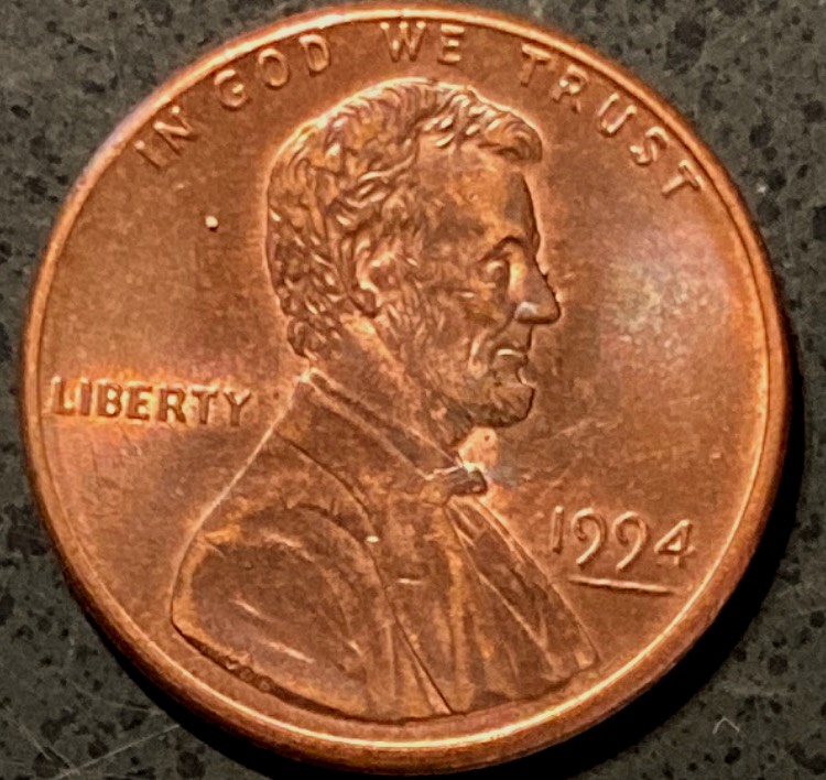 1994-Lincoln-Memorial-Penny---Die-Gouge?