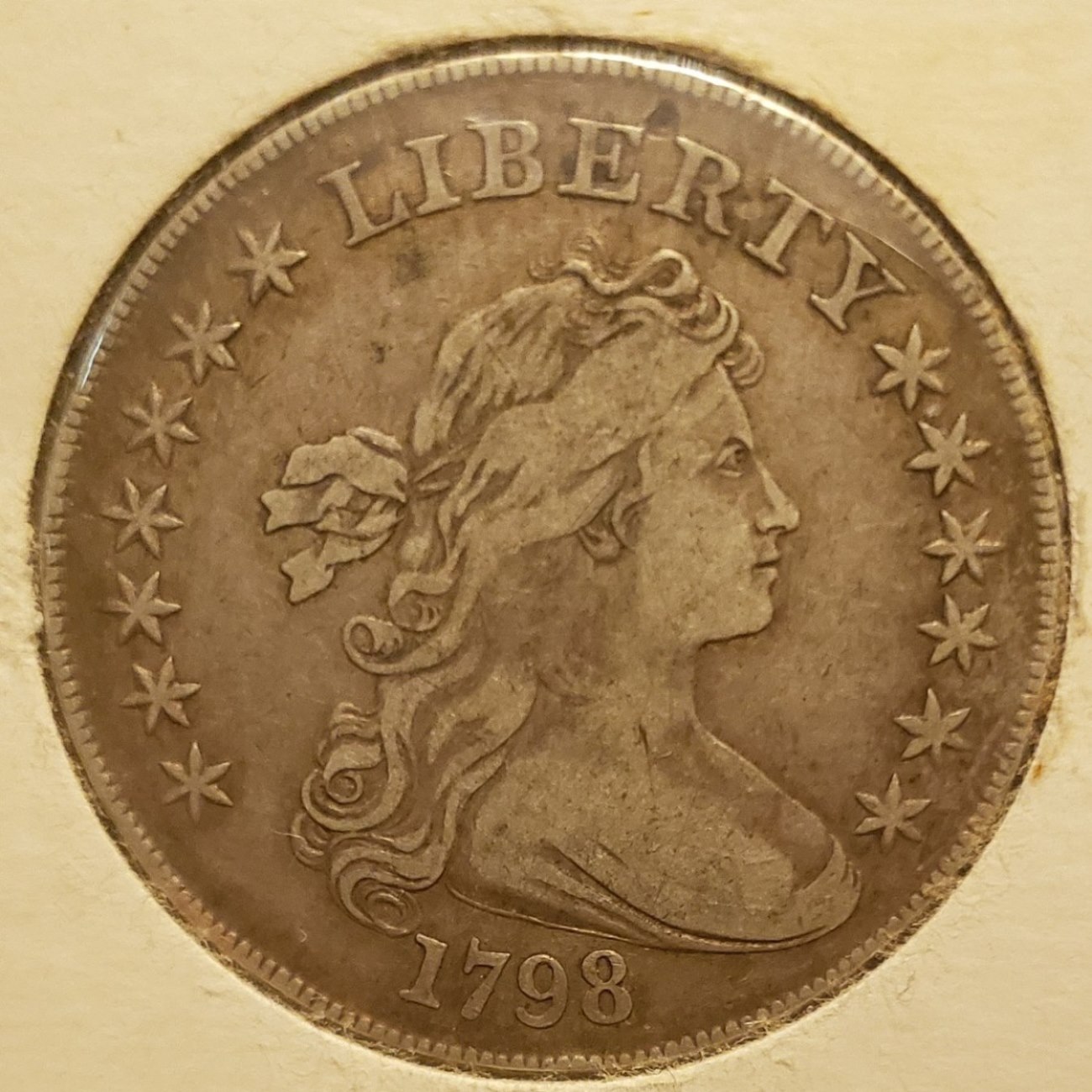 1798-Draped-Bust-Dollar,-Please-Grade