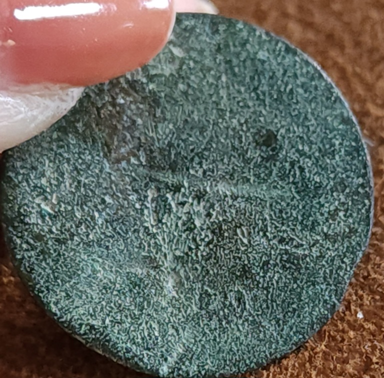 Help-ID-This-Old-Coin-With-A-Laurel-Wreath-Please.-Probably-A-Coin.-Id:-Button