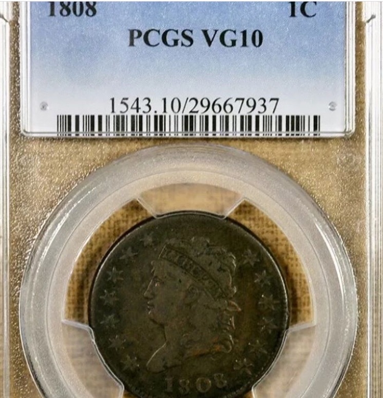 1808-Classic-Large-Cent-For-Grading