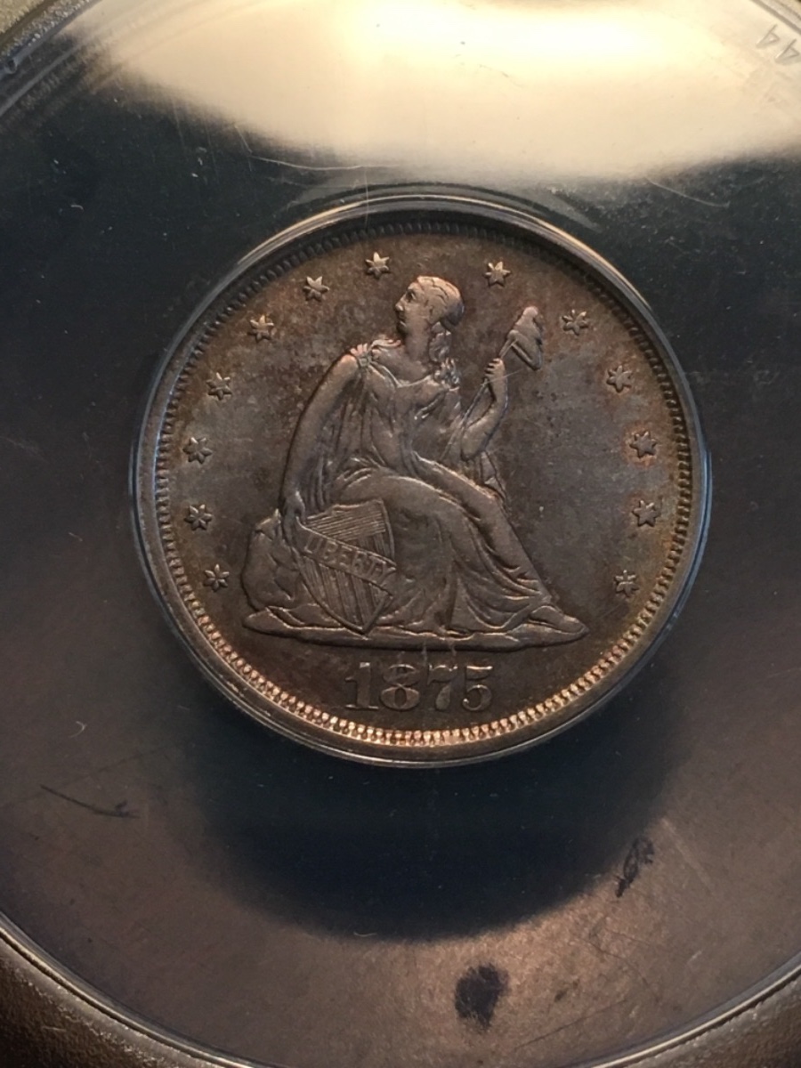 Liberty-Seated-Twenty-Cent-For-Grading