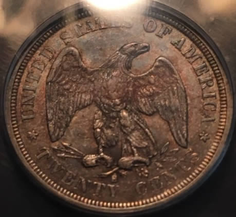 Liberty-Seated-Twenty-Cent-For-Grading