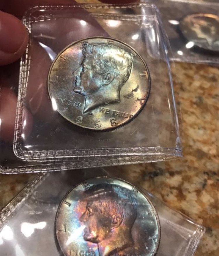 1968-D-Kennedy-Halves-For-Grading