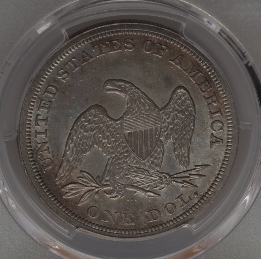 1845-&-1860-Seated-Dollars-For-Grading