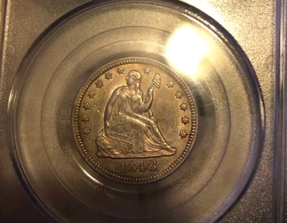 1848-Seated-Dollar-For-Grading