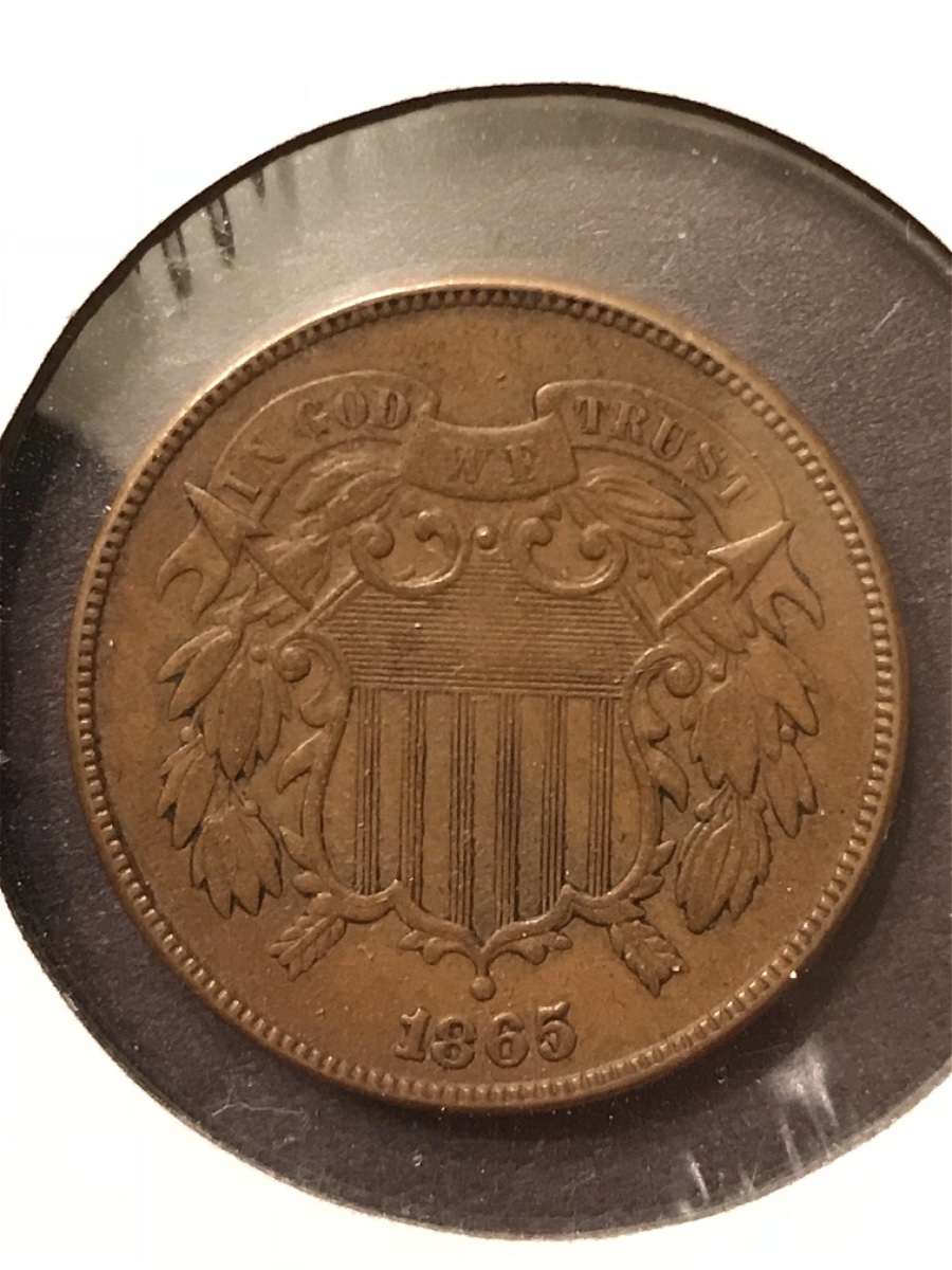 1865-Two-Cent-Piece-Raw-For-Grading