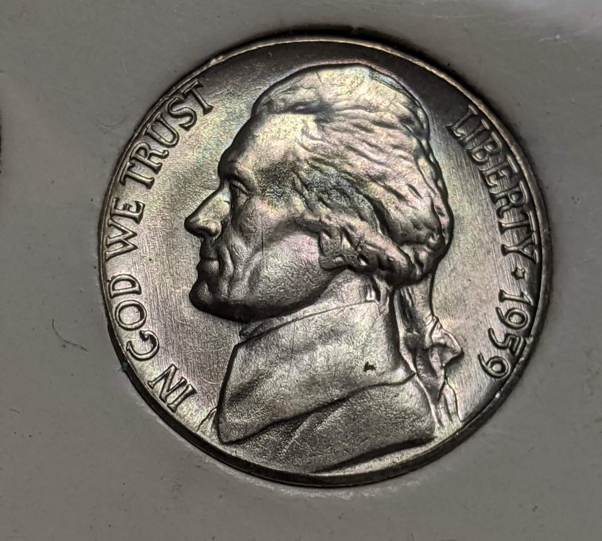 1959-D-Jefferson-Nickel-/-Grading-And-Question