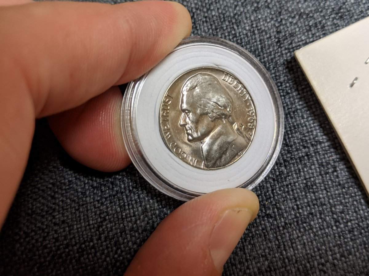 1968-D-Jefferson-Nickel-For-Grading