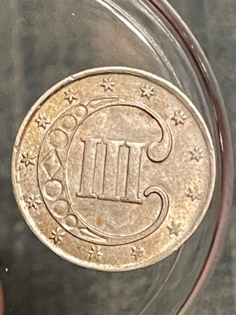 1852-Three-Cent?-Something-In-Great-Condition.