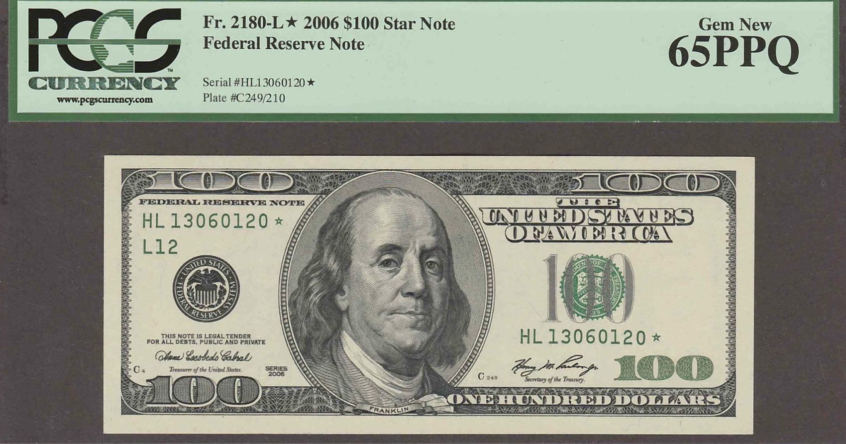 2006-Series-$100-Star-Note