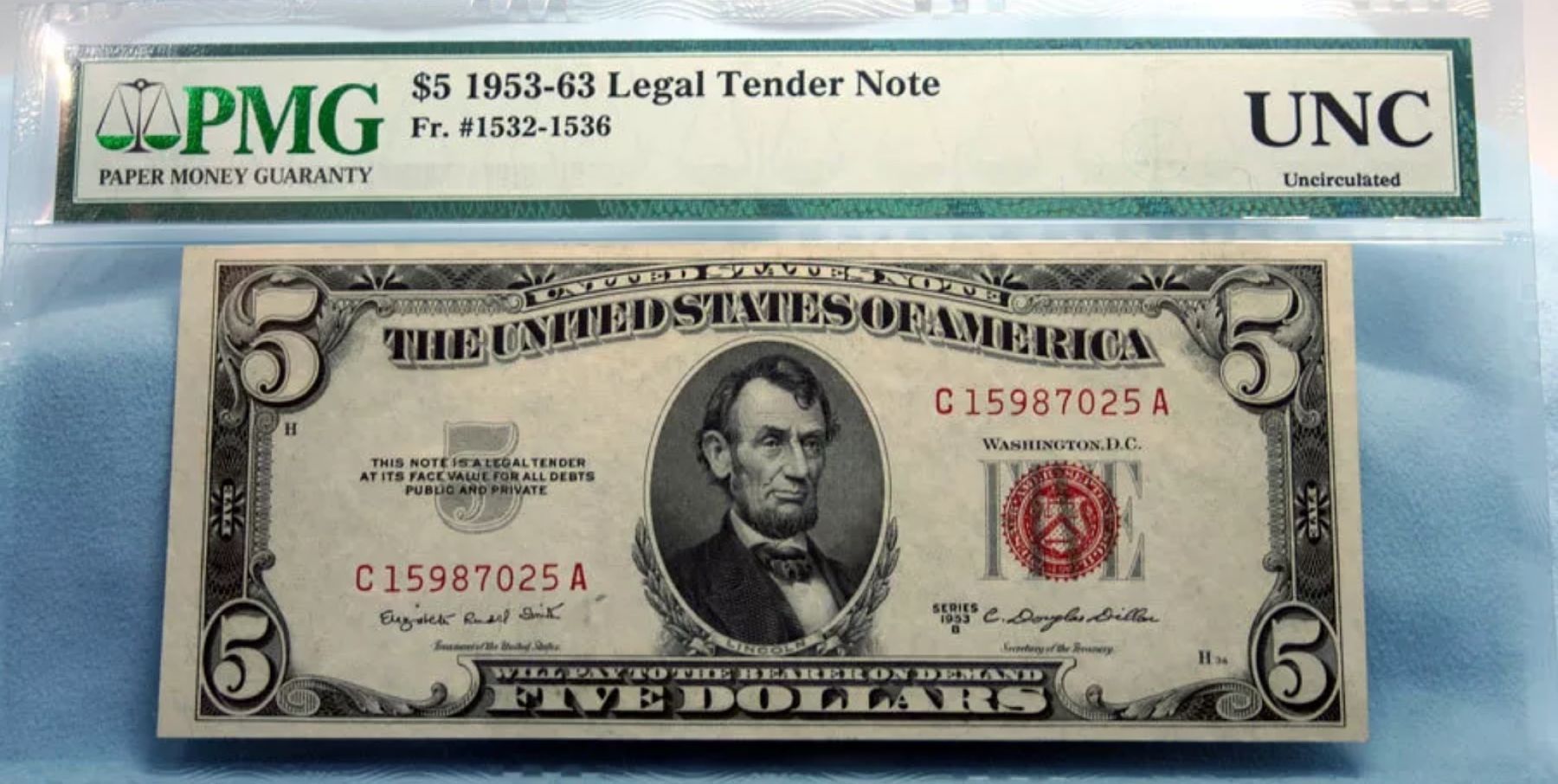 1953B-Yellow-Seal-5-Dollar-Bill