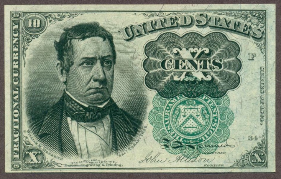1874-5th-Issue-10-Cent-Note