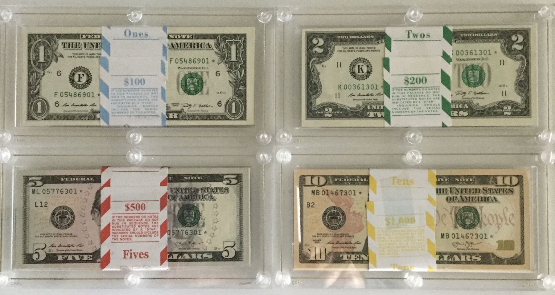100-Note-Pack-Of-Series-1934A-$500-Notes-Is-First-Banknote-Pack-Graded-Under-New-PCGS-Service