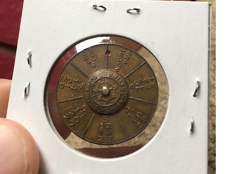 1926-Sesqui-Centennial-Calender-Token