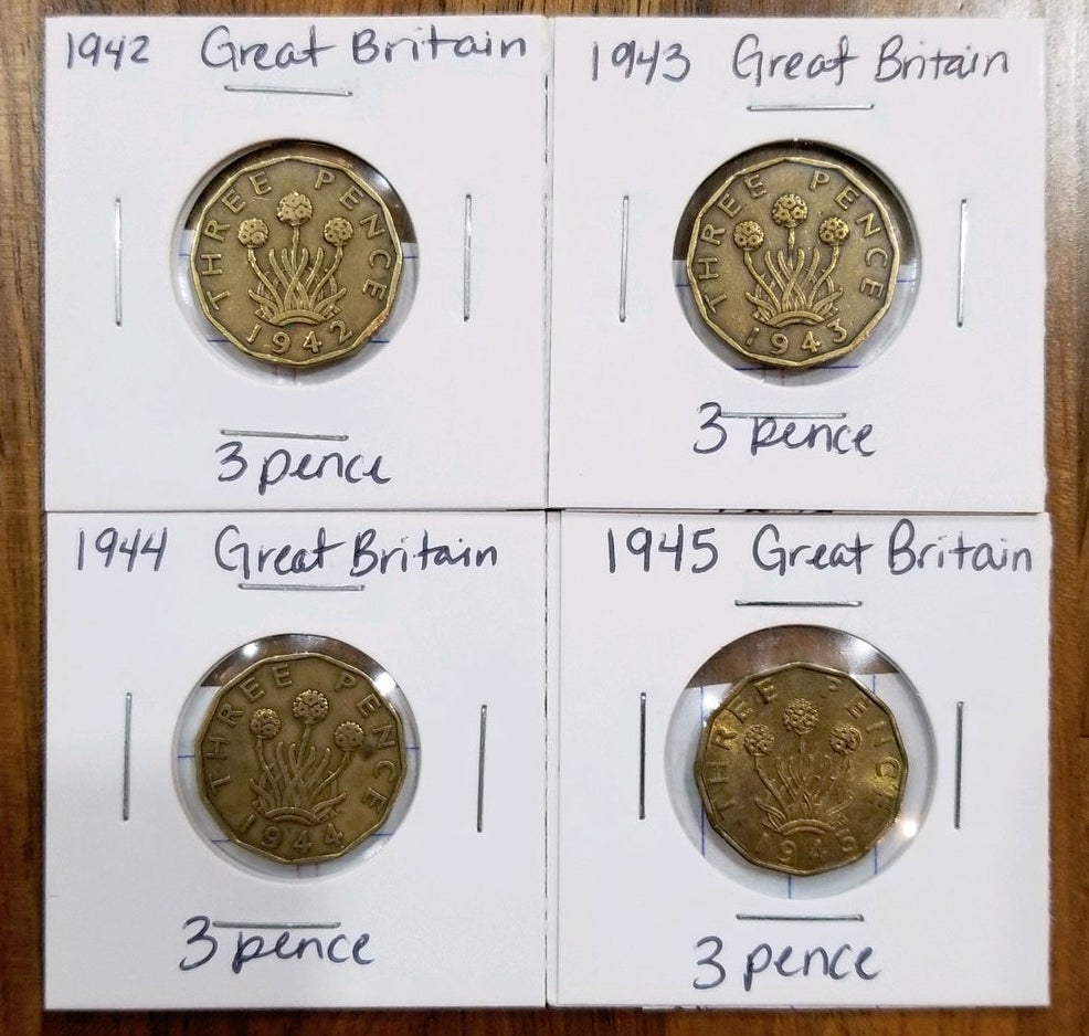 WW2-Era-Coins-Various-European-Countries