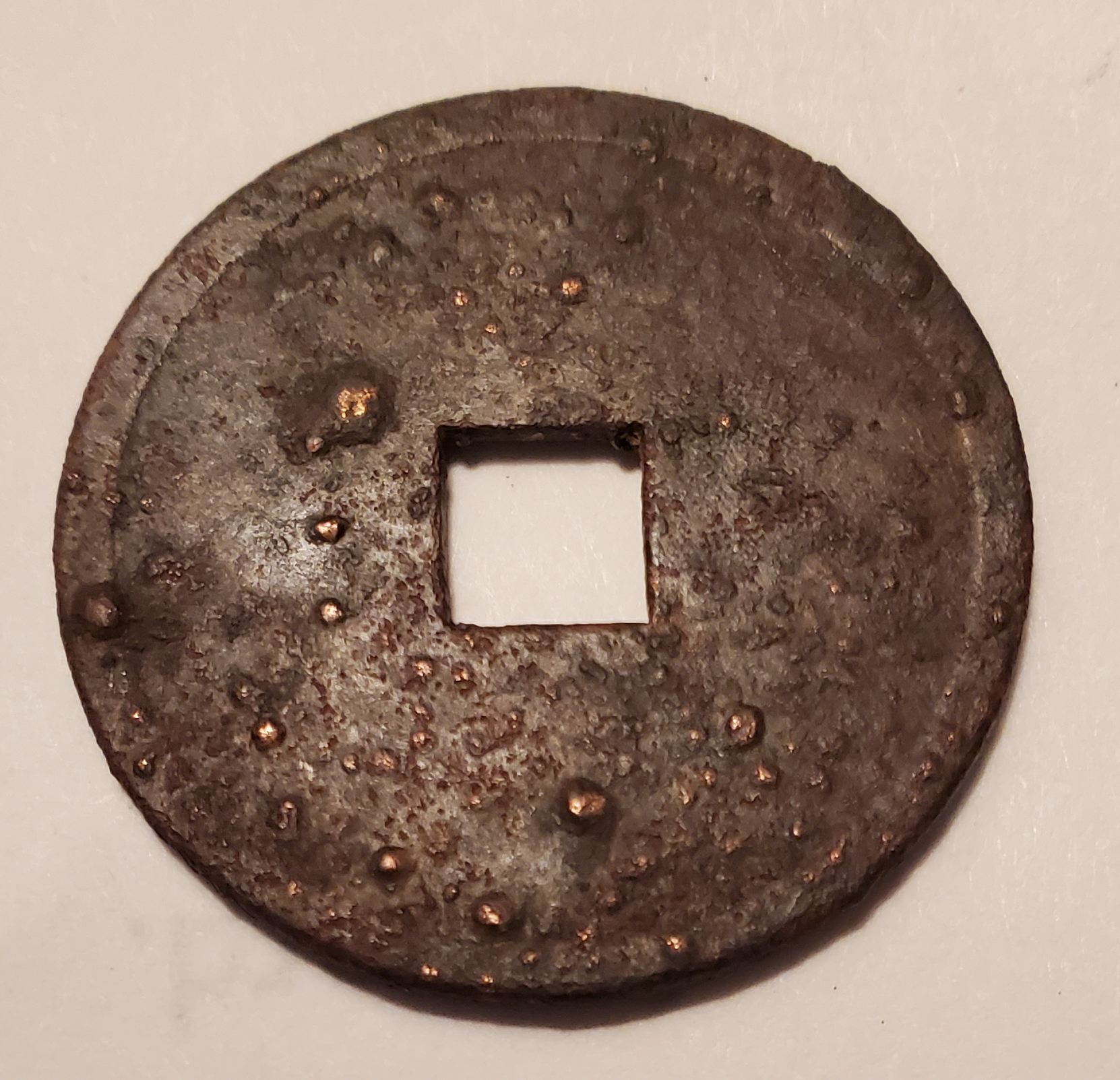 ID-Help.-Cash-Token-&-Greek-Coin-?-Found-These-Metal-Detecting-1840's-Home-Site