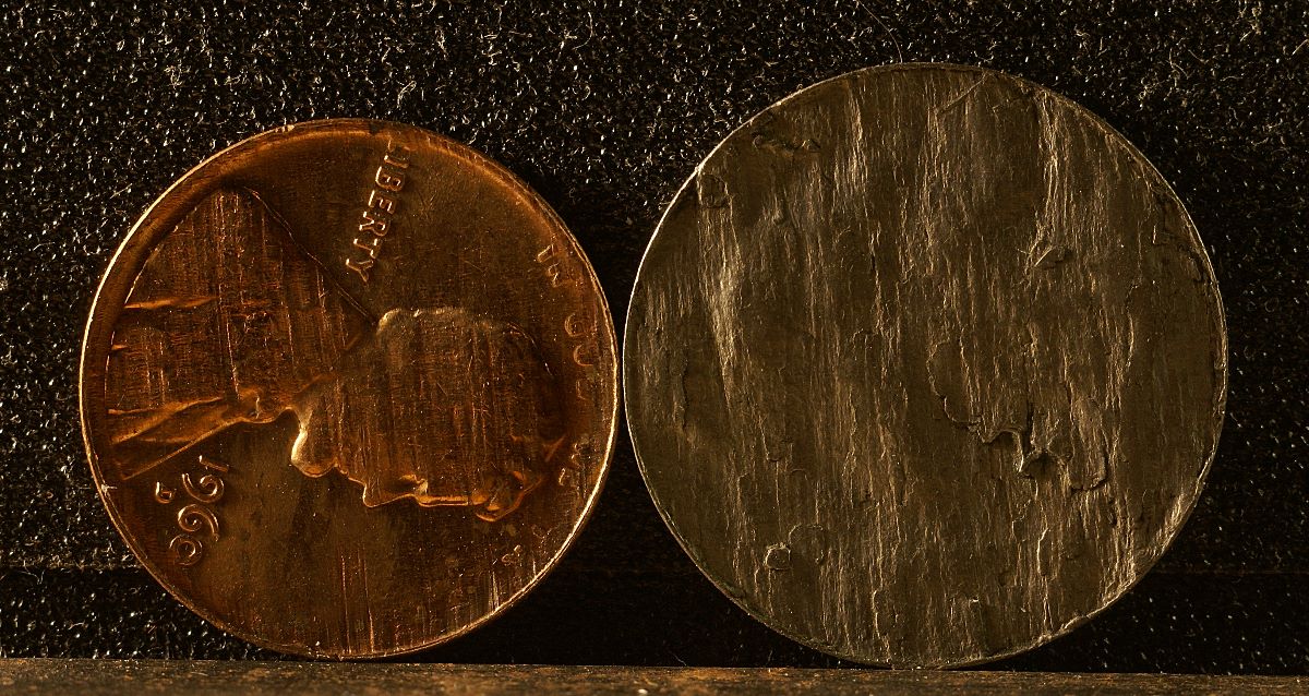 1941-LWC-Ragged-Clip-And-Huge-Lamination-Error-On-Reverse!