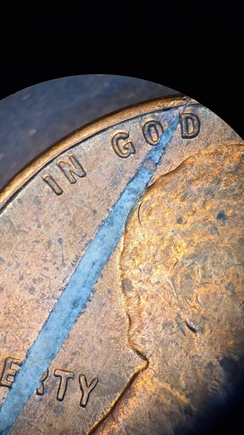 1944-D-Lincoln-,-Intrinsic-Metallic-Inclusion