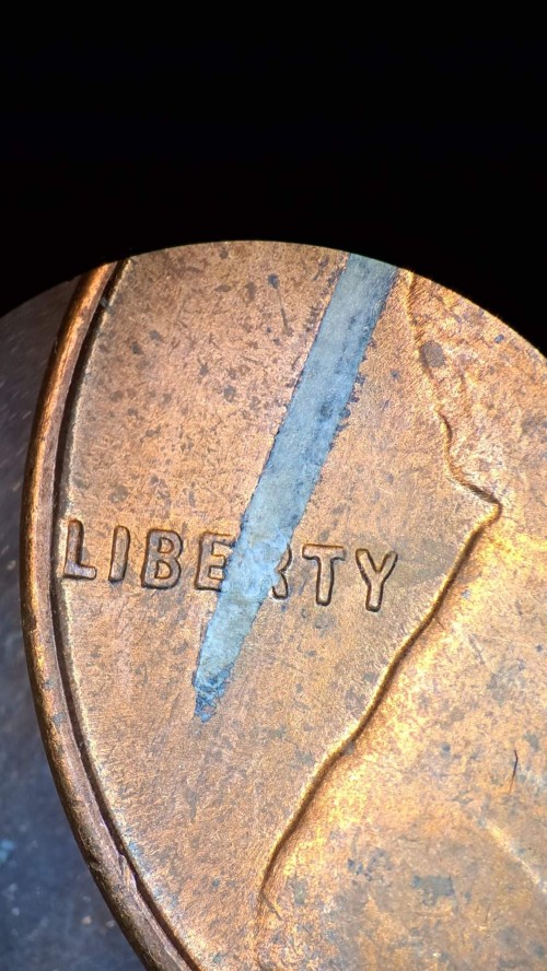 1944-D-Lincoln-,-Intrinsic-Metallic-Inclusion