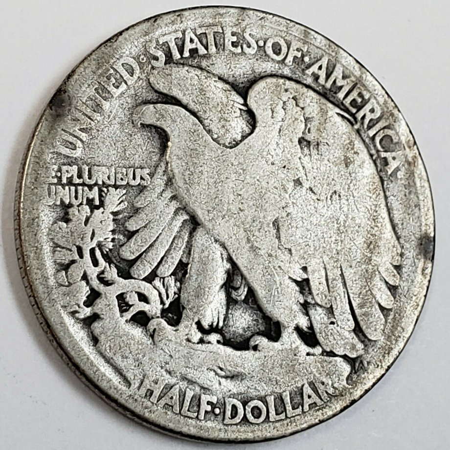 Purchased-A-1921-Walking-Liberty,-What-Causes-These-Streaks?