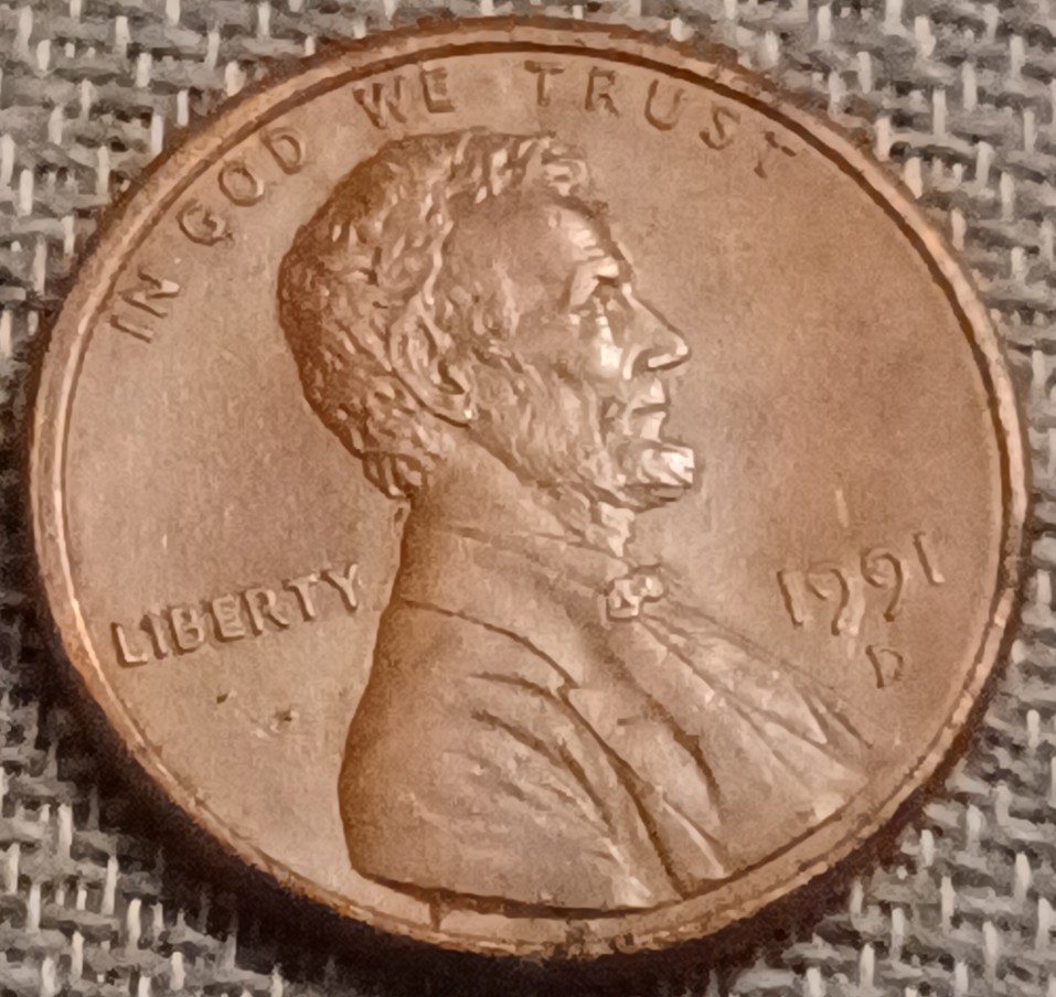 1991-D-Penny-Error/Variety?